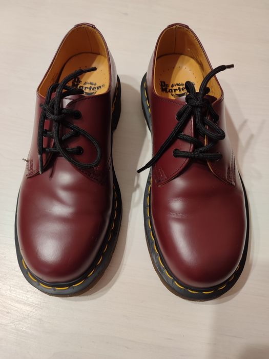 Dr. Martens 1461 Cherry Red Smooth Leather Oxford 37 розмір