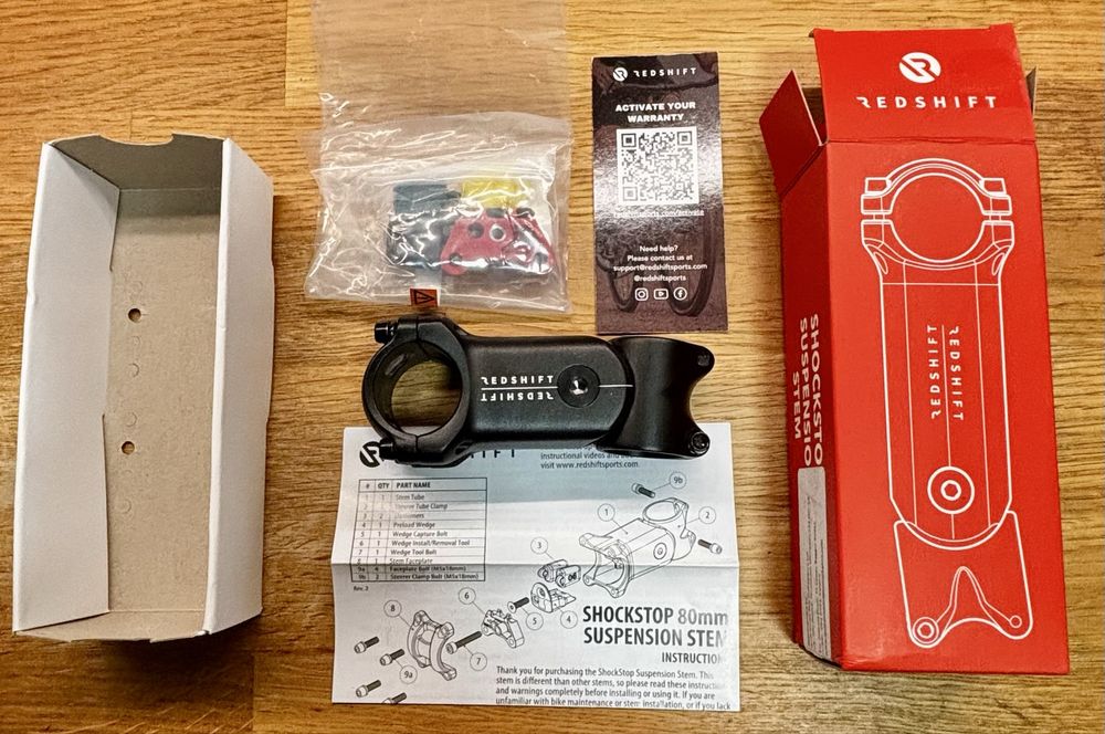 Avanço Redshift com sistema de amortecimento