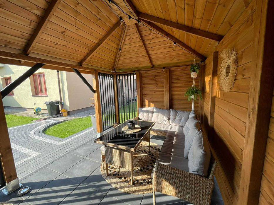 Promocja! ALTANA Ogrodowa Nowoczesna NOEMI II 3x4m 3x4m DREWNOTRIK.PL