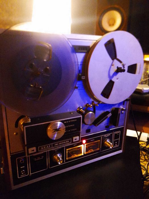 Gravador de fita Akai X201D Aceito trocas