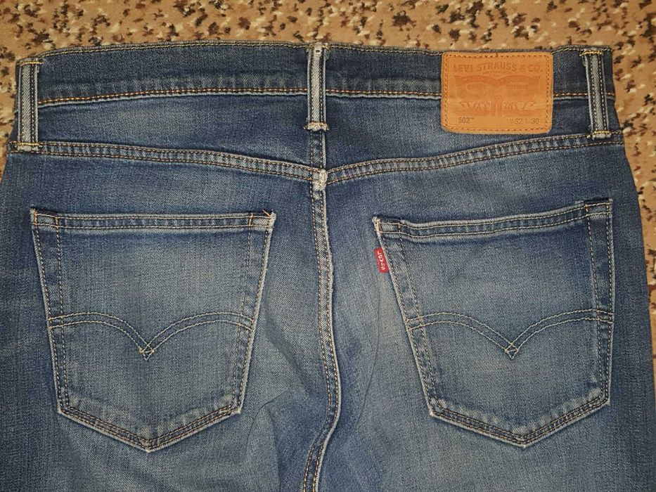 Джинсы Levis 502 W32 L30 Оригинал!