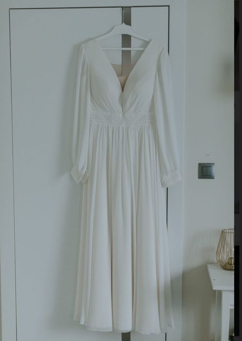 Przepiękba suknia ślubna w stylu Boho