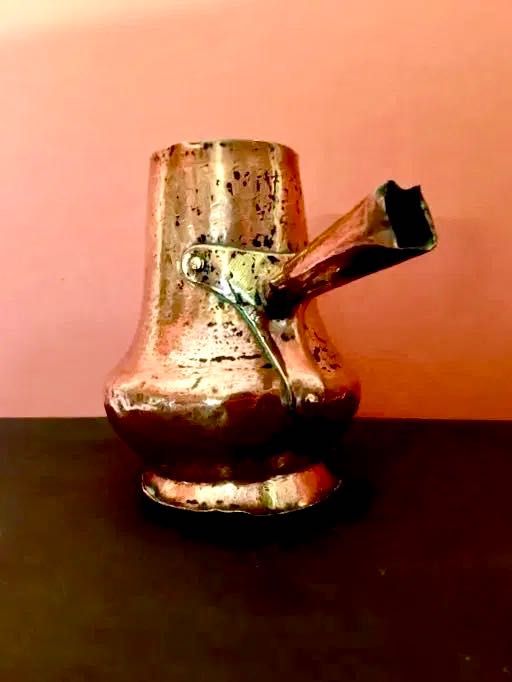 COBRE MARTELADO - 100 anos - 21 x 24,5 cm/s