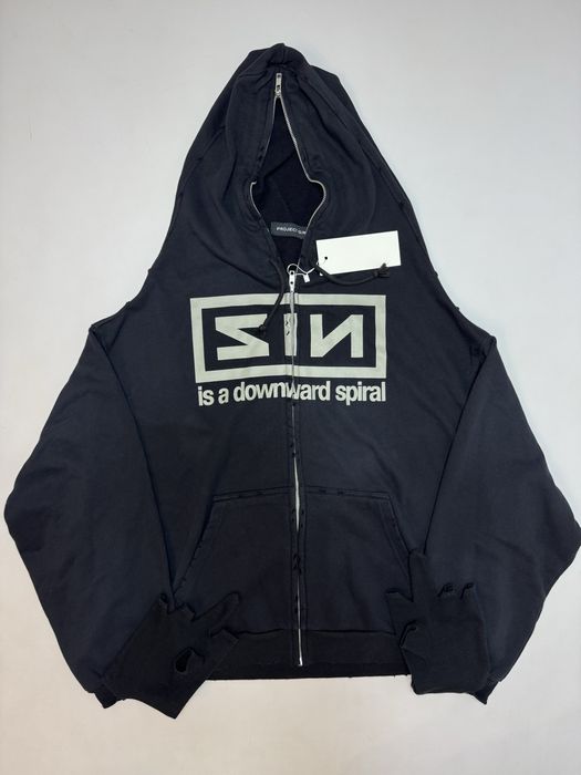 Зіп худі Grailz Project G/R Zygon M L ERD Oversized Rick Zip up hoodie