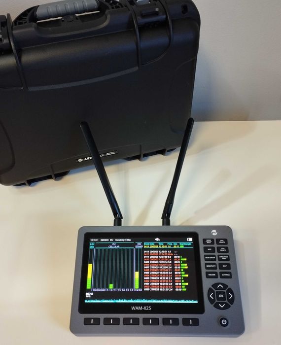 Wykrywacz sygnałów 3G/4G/5G, 0-14 GHz,WiFi, Bluetooth WAM-X25 Katowice