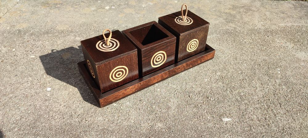 Conjunto das 3 caixas japonesas dos 3 desejos