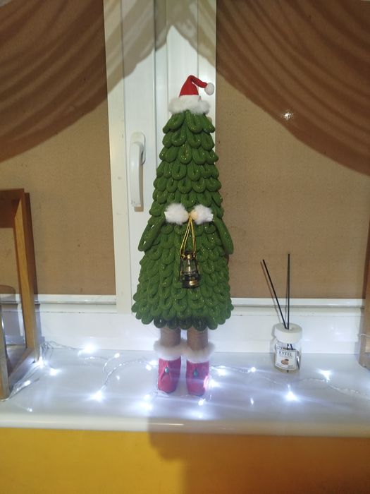 Choinka ze sznurka