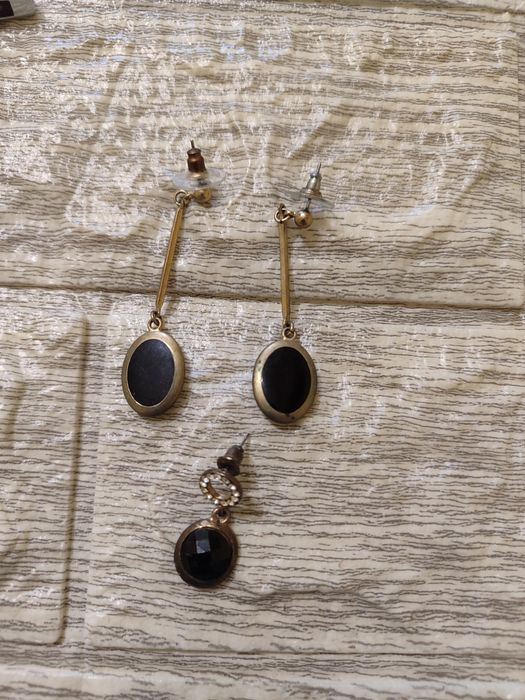 Набір біжутерія, сережки і кулон