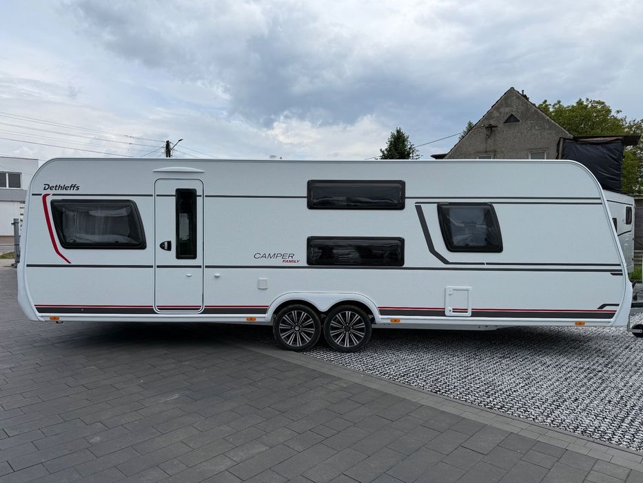 Dethleffs Camper 730 FKR  Promo dostępna od reki ogrzewanie podłogowe duża łazienka felgi 17