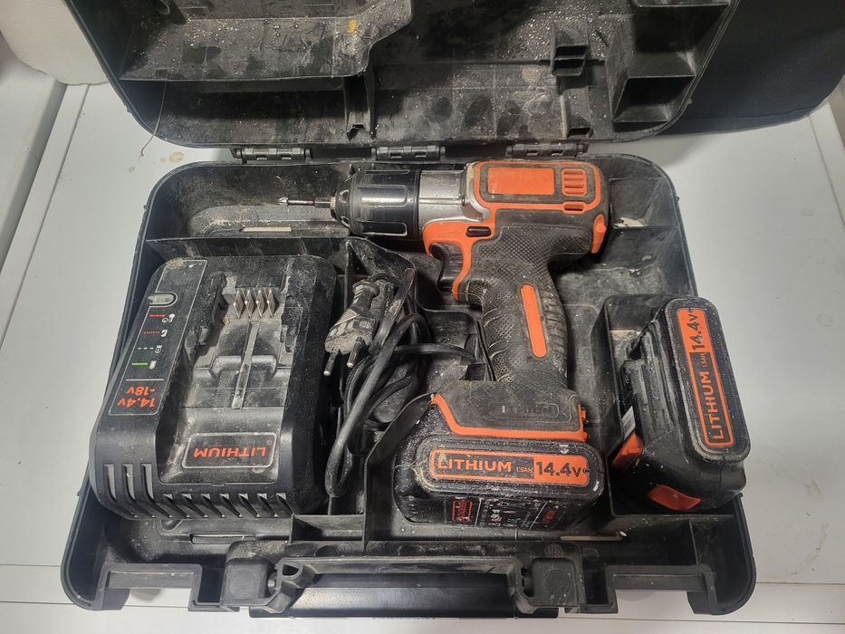 Wkrętarka Black&Decker Asd14kb 2 baterie