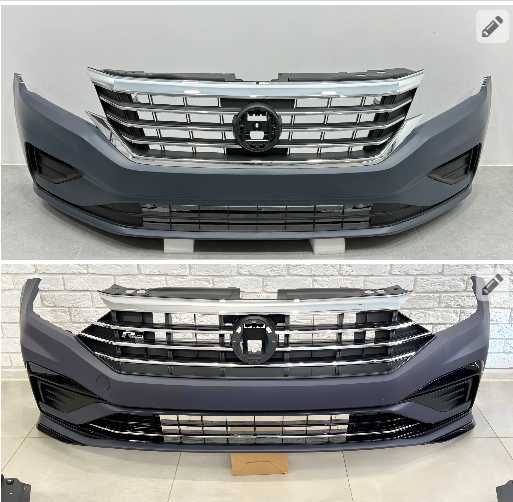 Бампер передний в сборе Volkswagen Passat B9, Jetta 7, USA, в сборе R-Line, пасат пассат джета джетта, Б9 - есть ОПТ