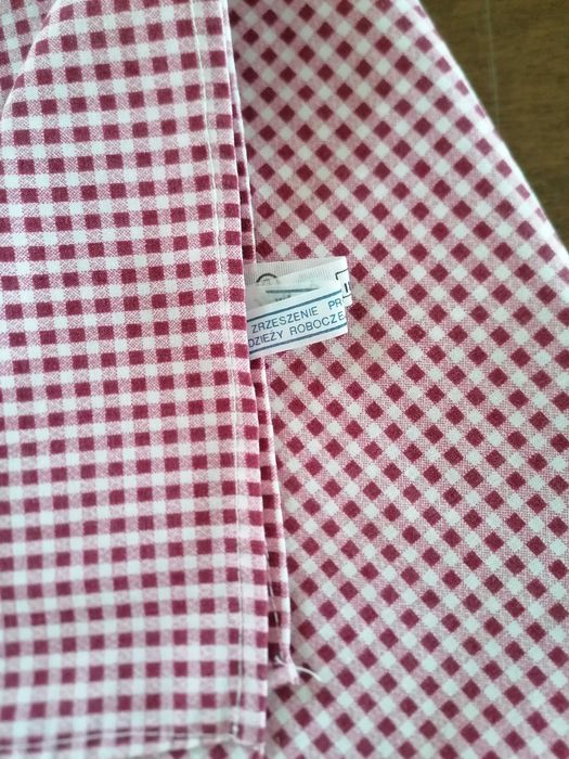 Chusta w kratkę 100% bawełna rozmiar 68x69cm