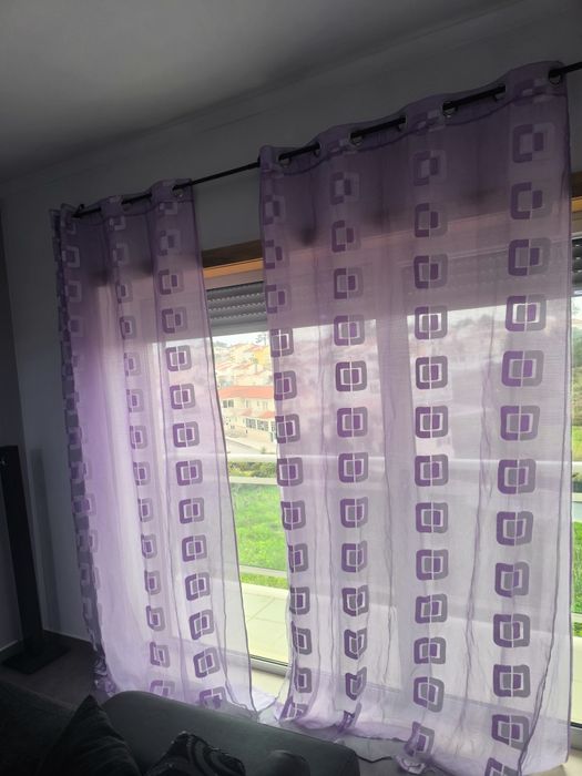 Cortinados para quarto e sala