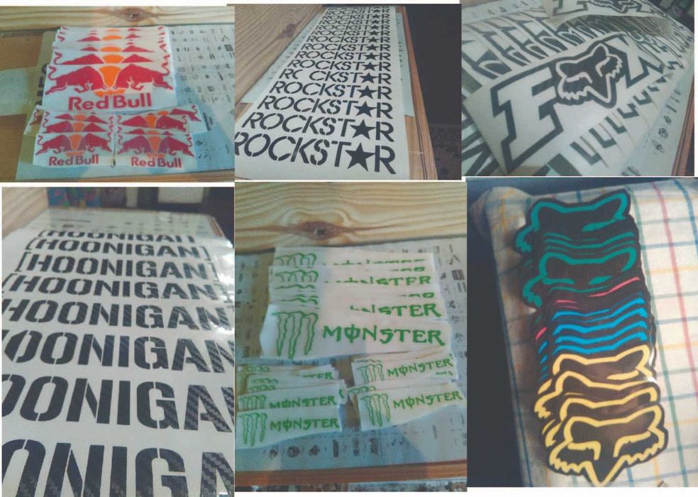 Autocolantes / stickers  Tunning, carros , motas .em stock para despac