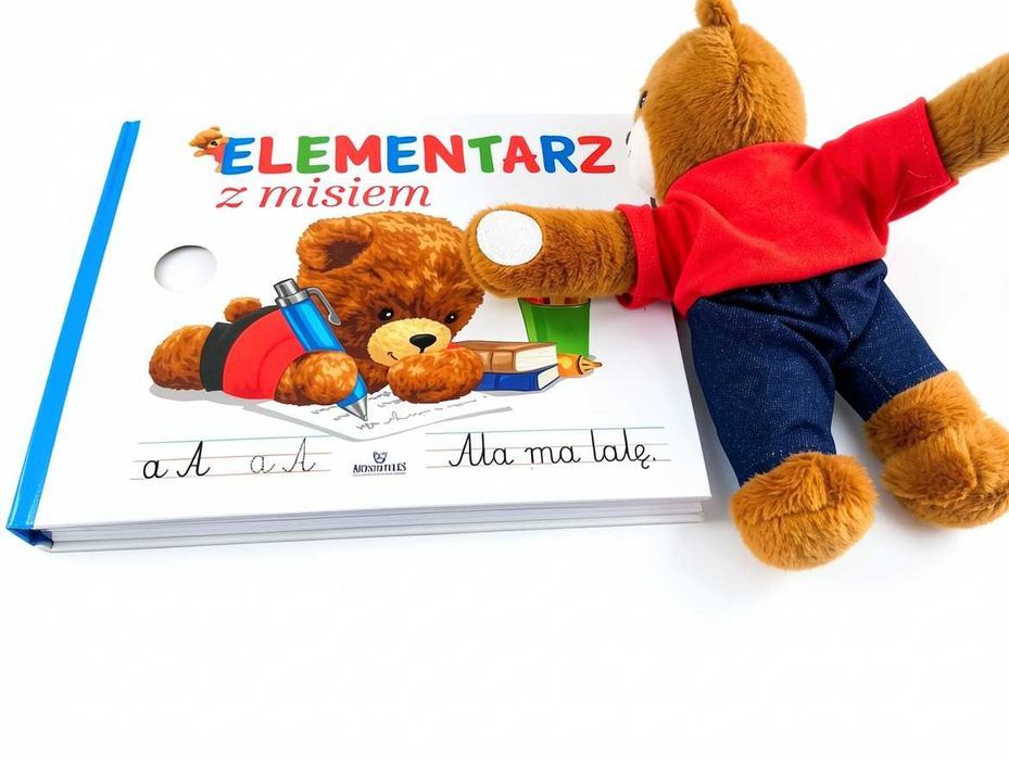 D106 Książka Dla Dzieci Elementarz Z Misiem Nauka Czytania I Pisania Arystoteles Kolorowe Ilustracje Edukacyjna Pomoc Szkolna Przedszkolaka Literki