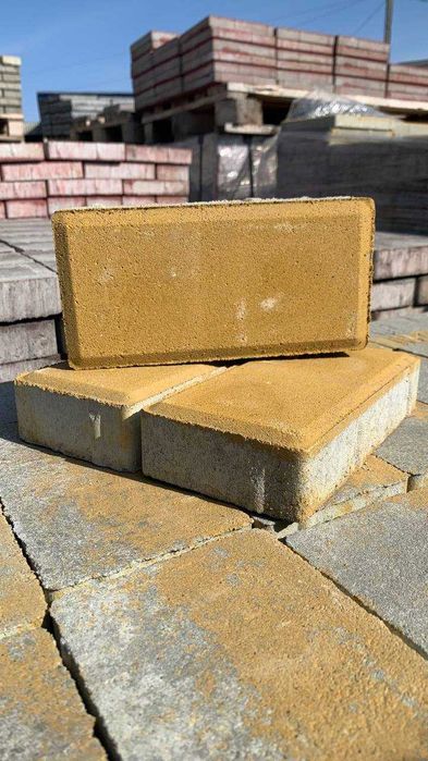 Тротуарна плитка Цеглина 60мм Доставка Дергачі Коротич Солоницевка