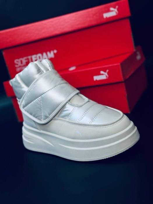 Дутики для холодной зимы не скользят дутиши пума сноубутсы puma