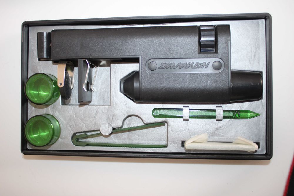 Mikroskop dziecięcy składany, 60x, 1992r.