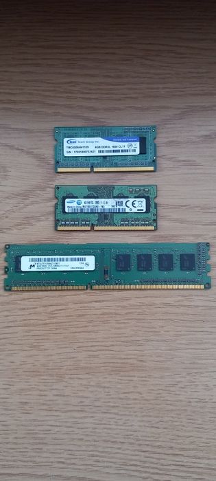 Pamięci ram ddr3 4gb