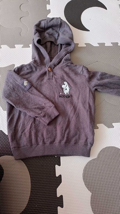 Sweterek Muminki dla chłopca