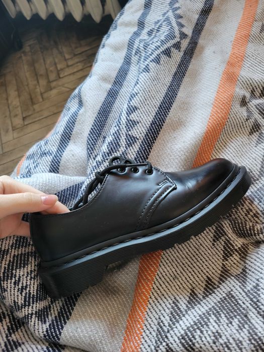 Dr. Martens 1461 — Mono Black Smooth