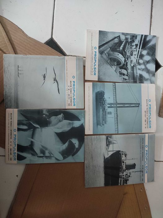 Lote 45 Revistas O Propulsor - Marinha Mercante