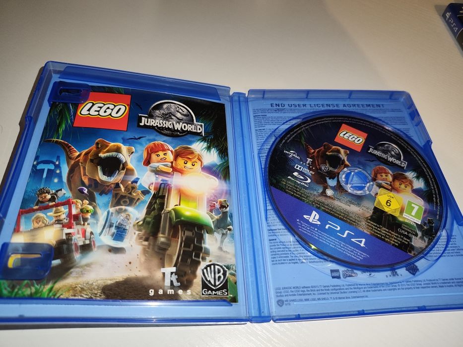 LEGO jurasic world PS4 PL