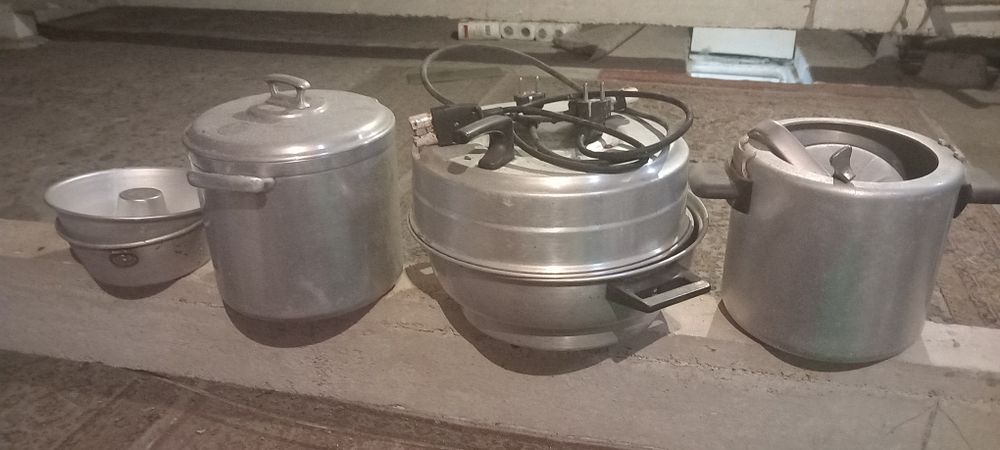 Utencilios de cozinha em alumino