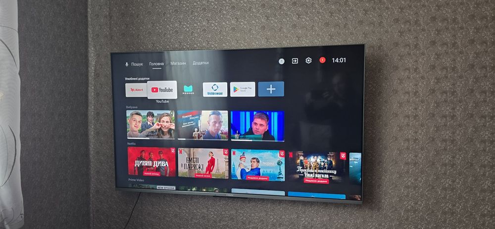 Безрамковий  Xiaomi 55" QLed 4k