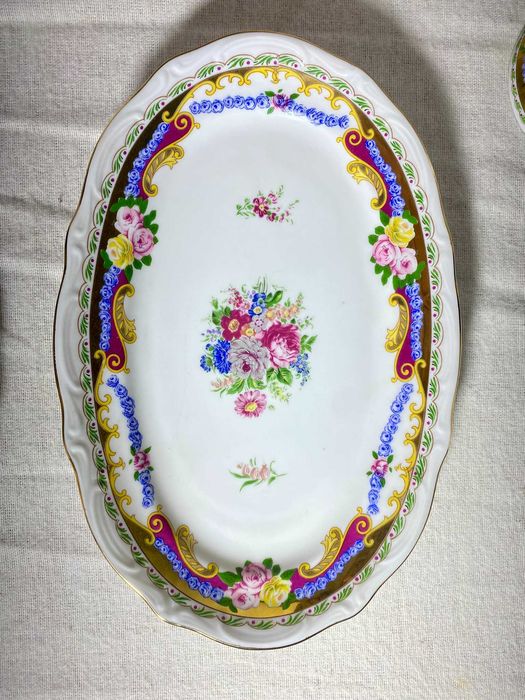 Terrina Monumental + Travessa Gigante Limoges DEPOS – Kit 4