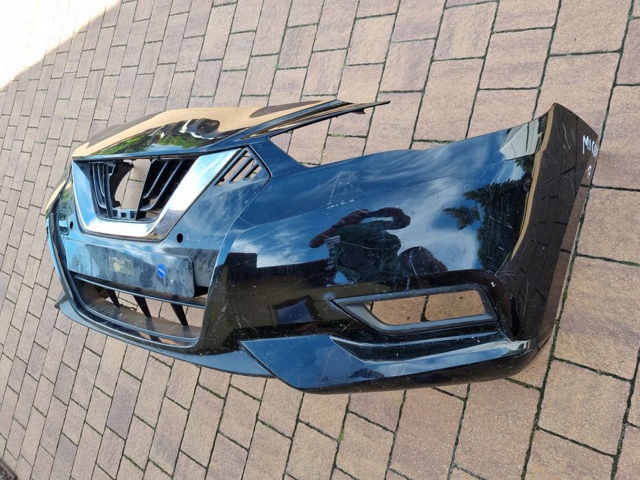 Nissan micra k14 17  zderzak przód oryginał