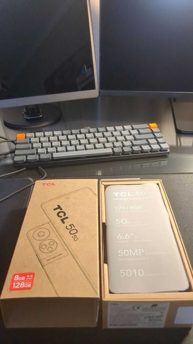 [NOVO] Nunca usado :TCL 50 5G - Smartphone eSIM & Dual SIM 8GB + 128GB