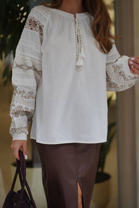 Вишиванка жінрча,вишита сорочка,блузка,великий розмір,XL,XXL,XXXL,L,MS