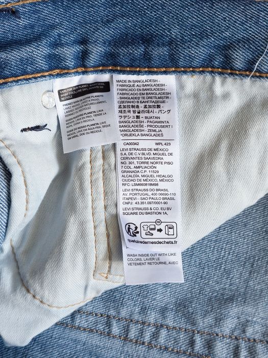 W38 L32 Levis 505 Regular оригінальні джинси джинсы левайс вранглер