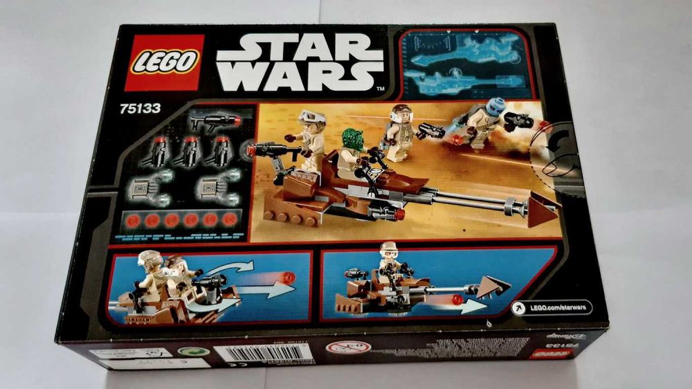Lego Star Wars Battlefront 75133 Rebel Alliance Battle Pack selado
