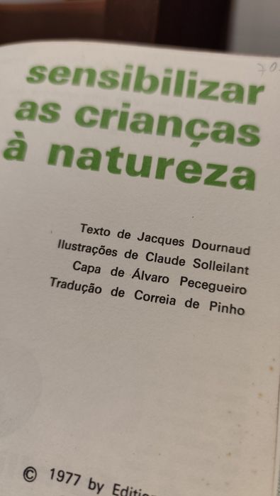 Sensibilizar as crianças à natureza
