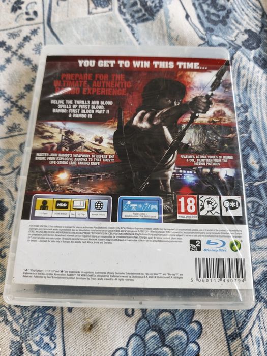 Jogo PlayStation 3 Rambo the video game