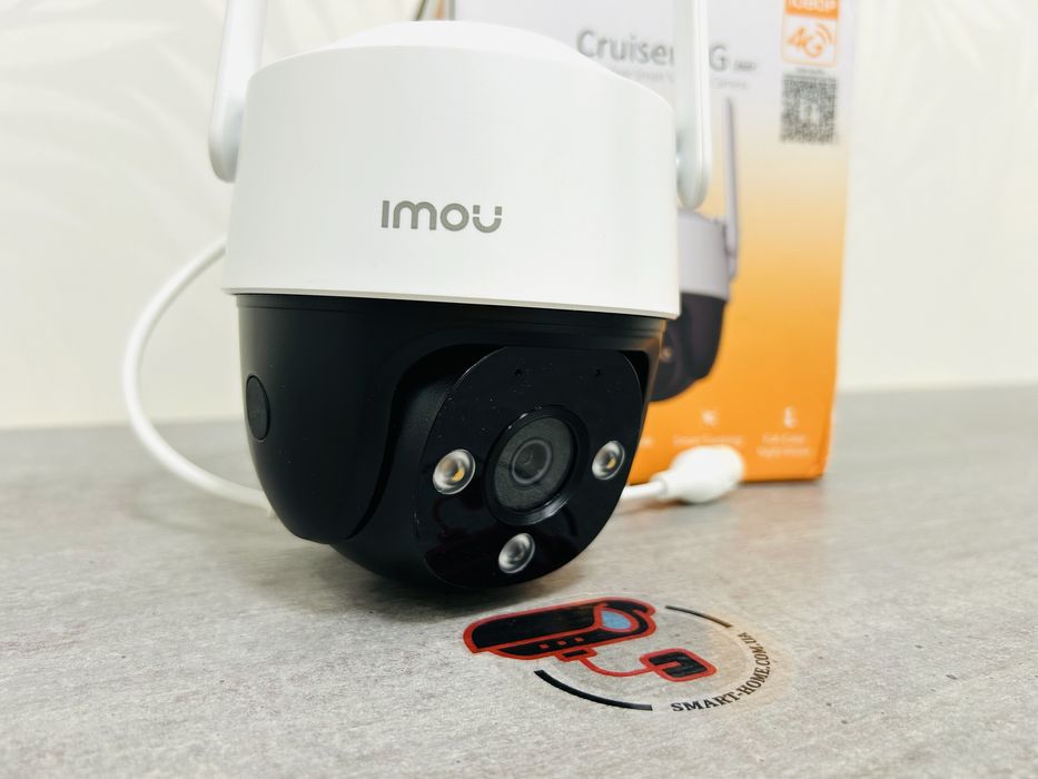 СИРЕНА 2мп LTE 4G GSM IP камера IMOU Cruiser поворотная Dahua PTZ WiFi