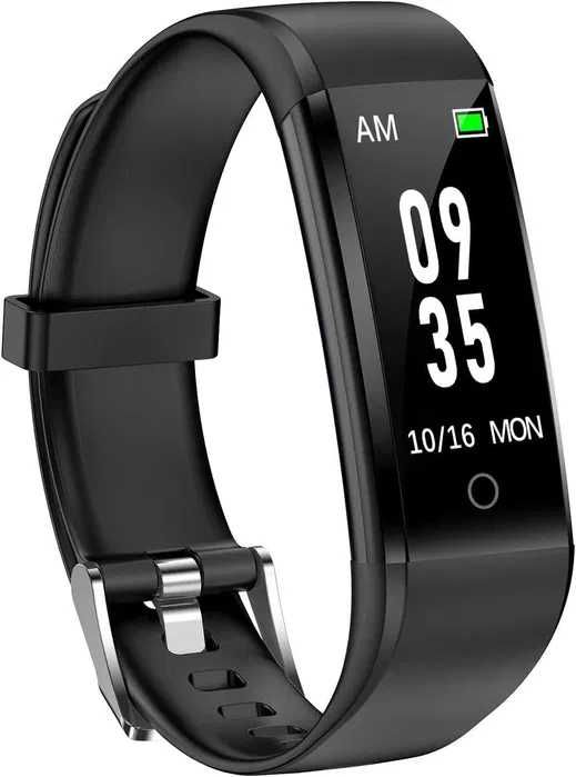 GRV Fitness Tracker bez Bluetooth, krokomierz, nowy, czarny miniband