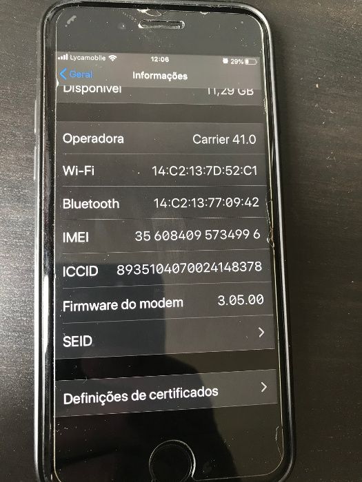 Iphone 8 de 64gb livre
