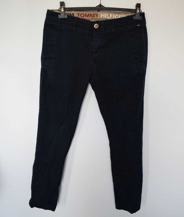 Tommy Hilfiger chinosy w31 l34 s grantowe spodnie rurki