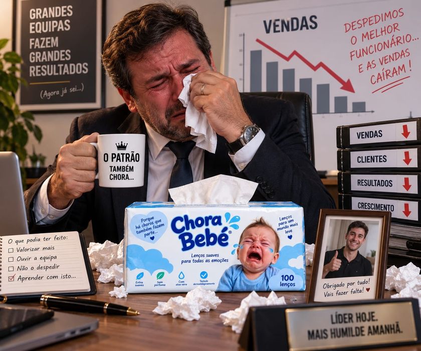 Lenços Chora Bebé para o que perdeu