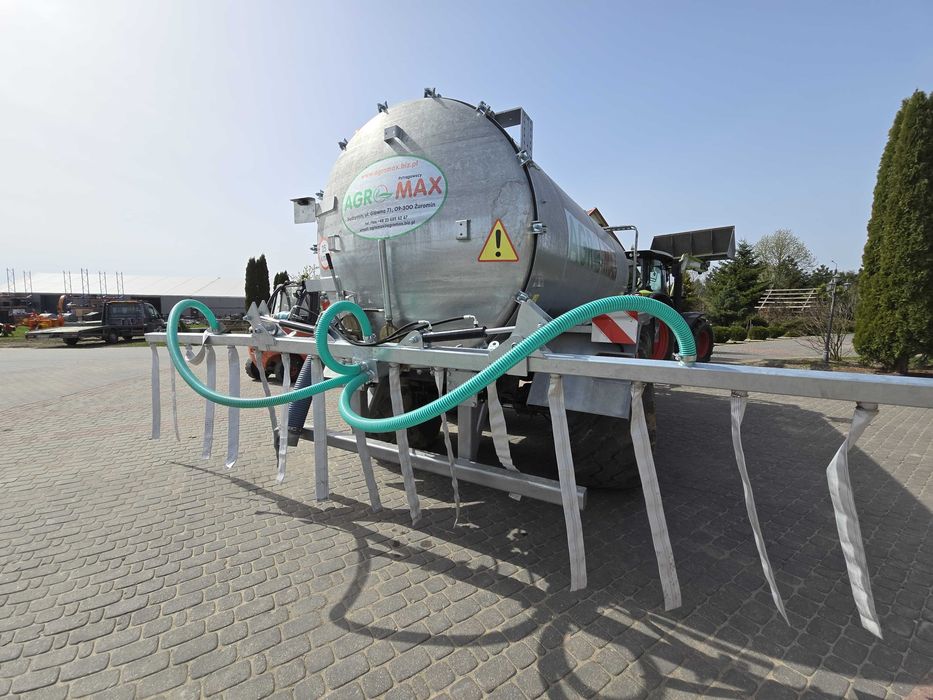 Aplikator 6m do gnojowicy, węże wleczone, składany hydraulicznie!