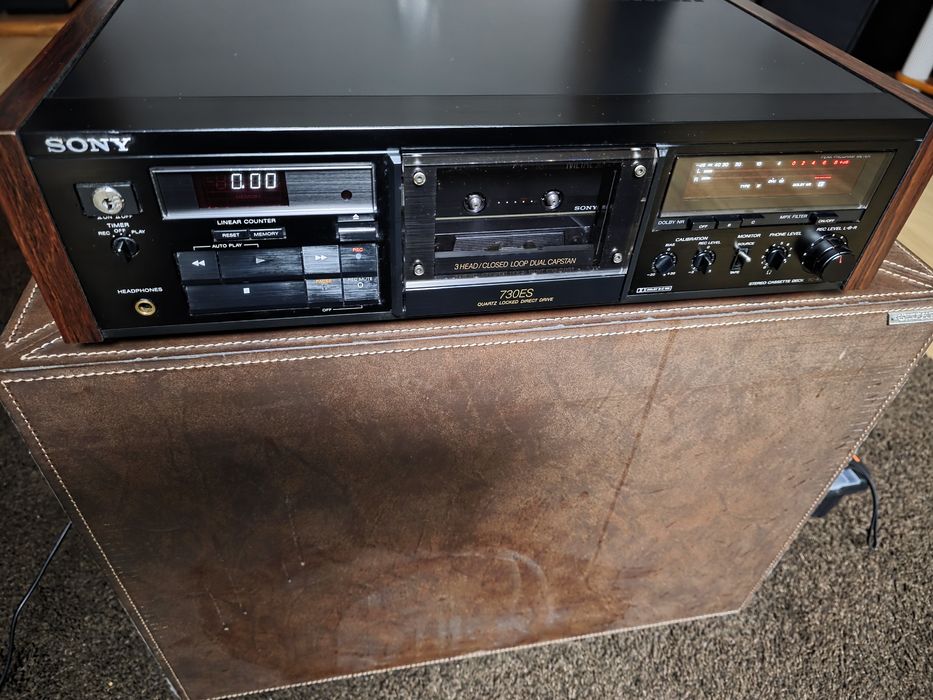 Deck Cassetes  Sony TC-K730ES c/ comando