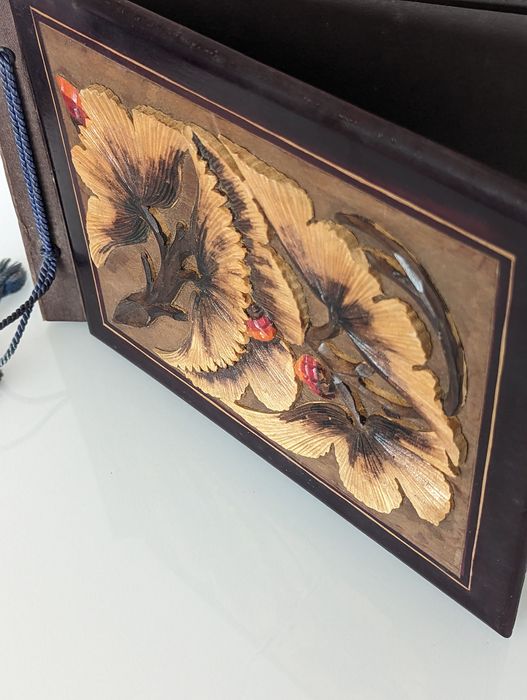 przedwojenny rzeźbiony album na zdjęcia Zakopane IIRP