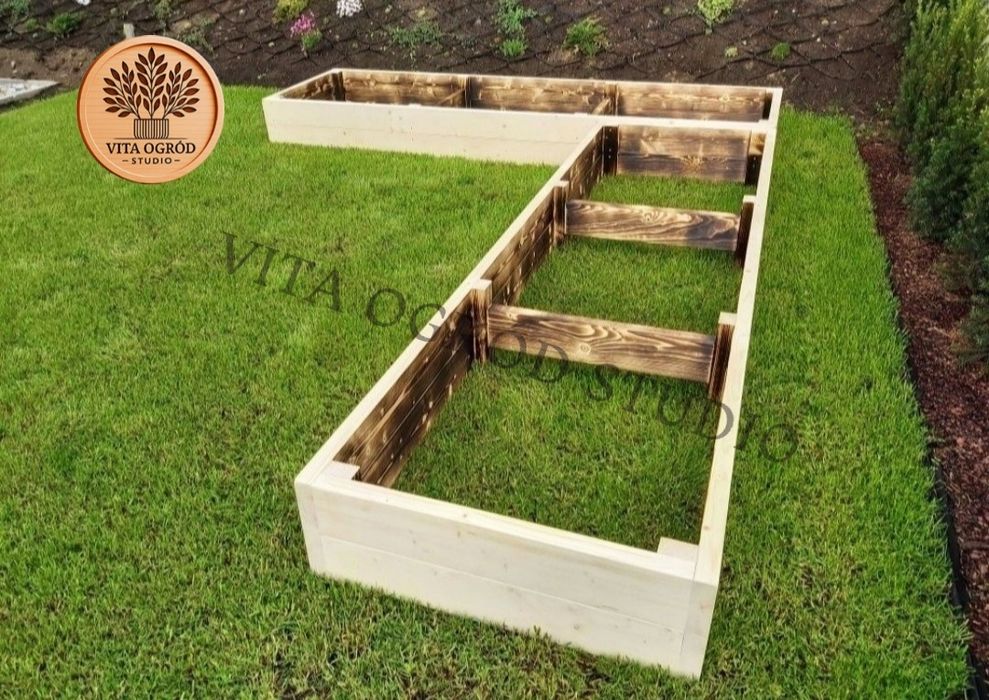 Podwyższone grządki gr. 4,5cm! Warzywnik, inspekt. PREMIUM!