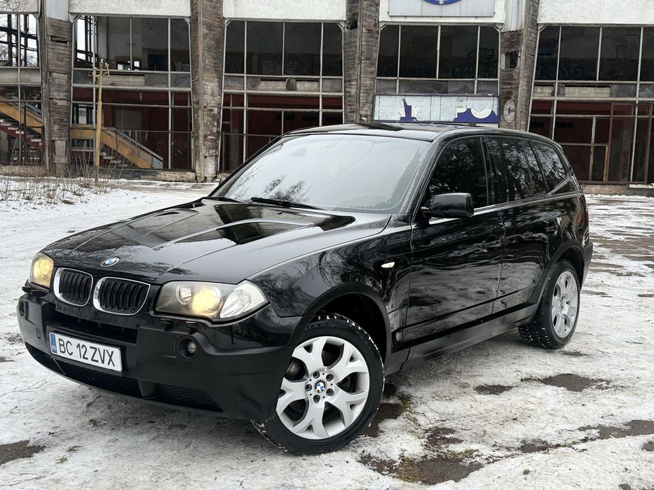 BMW X3 3.0d m57n 160kw Чорний на чорнім, гарний стан, Свіжопригнаний