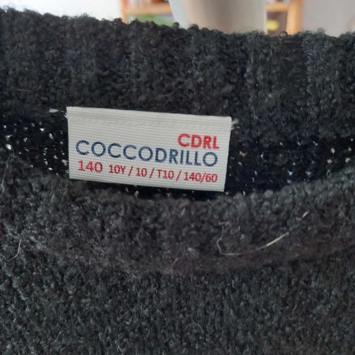 sweterek COCCODRILLO - kotek, 140, nowy - bez metek!