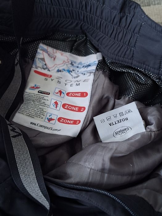 Campus spodnie narciarskie r. XS na ok 165-170 cm wzrostu