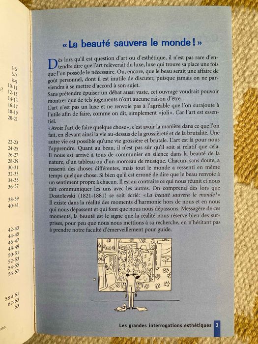livro Les grandes interrogations esthétiques